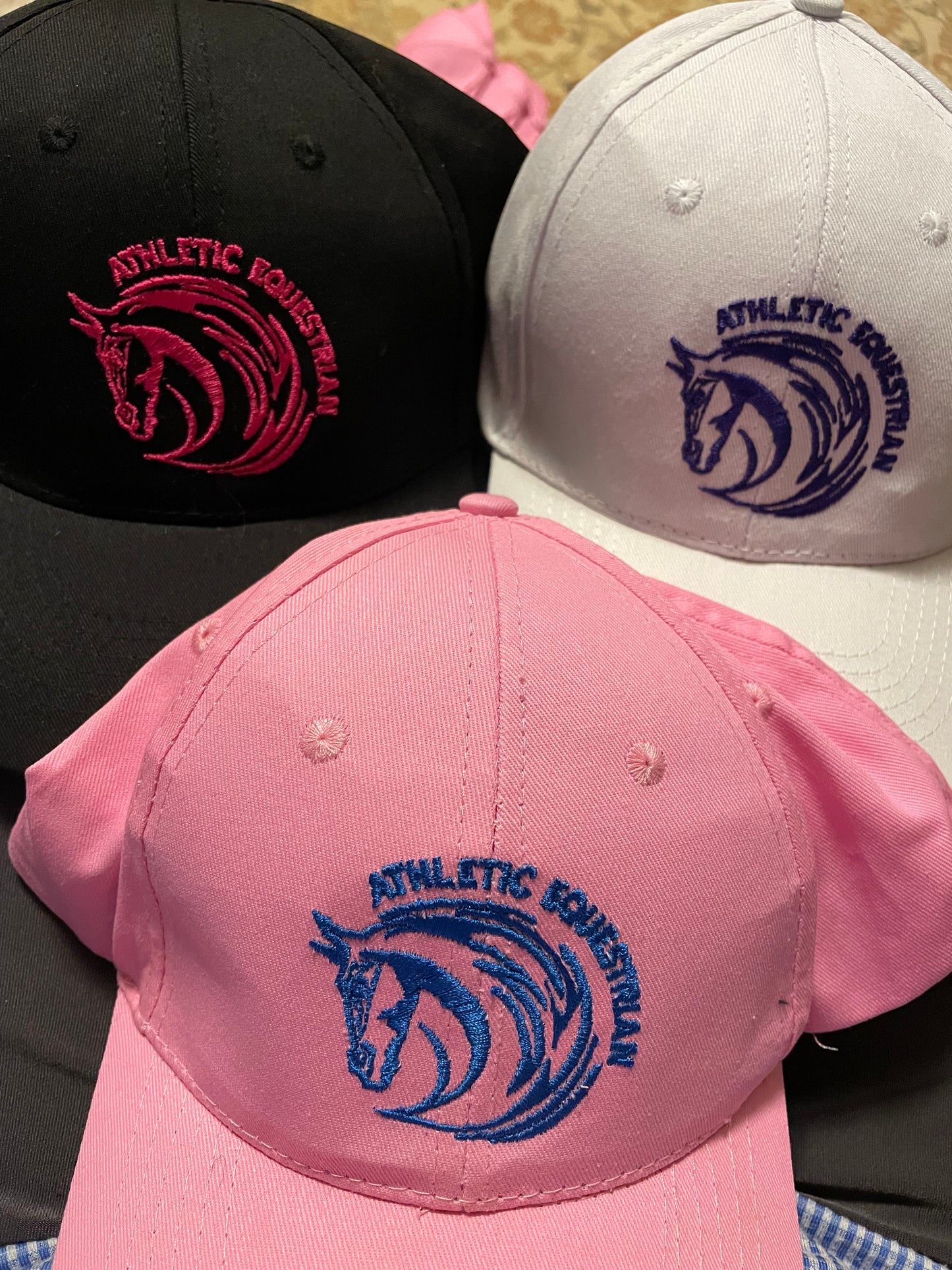 Athletic Equestrian Logo Hats